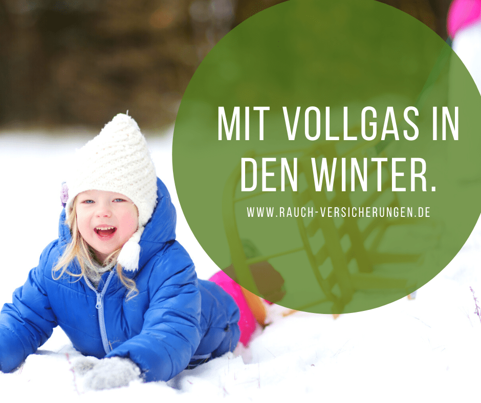 Die Kinder-Unfallversicherung ist im Winter unersetzlich.